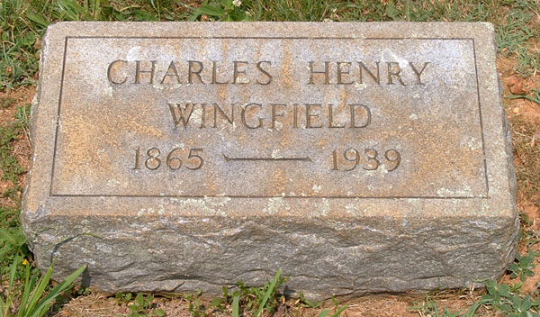 Charles Henry Wingfield Gravestone