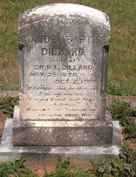 Maude Baptist Dillard