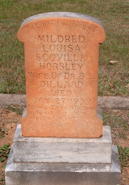 Mildred Louisa Scoville Horsley Dillard