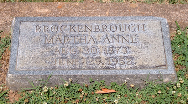 Martha Anne Brockenbrough 