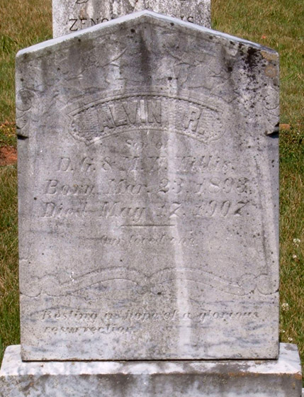 Alvin R. Willis Gravestone