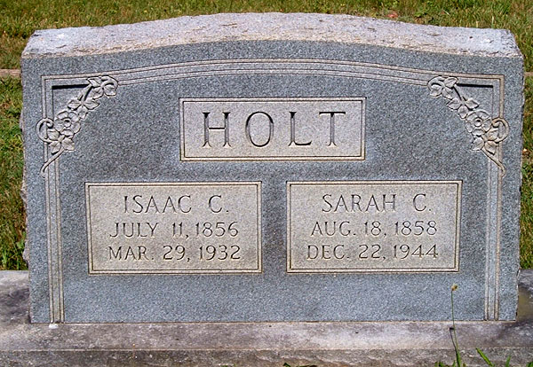 Isaac C. Holt and Sarah C. Holt