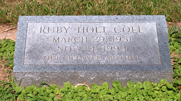 Ruby Holt Cole