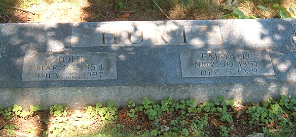 John Hurt and Emma D. Hurt