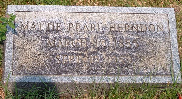 Mattie Pearl Herndon