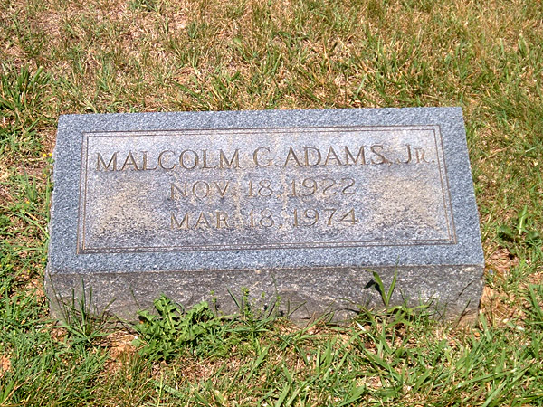 Malcolm G. Adams, Jr.