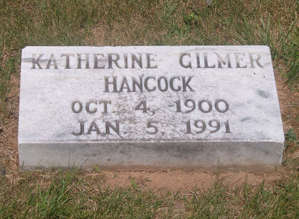 Katharine Gilmer Hancock