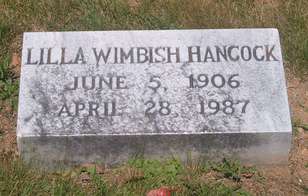 Lila Wimbish Hancock