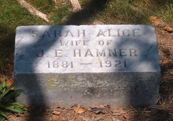 Sarah Alice Hamner