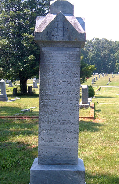 Thomas S. Heath and Mary S. Heath