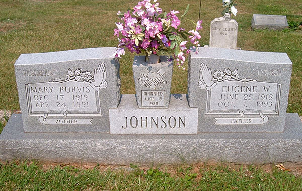 Eugene W. Johnson and Mary Purvis Johnson