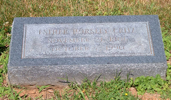 Esther Horsley Critz
