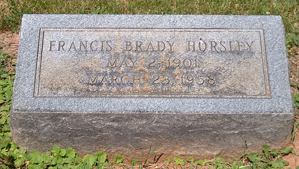 Francis Brady Horsley