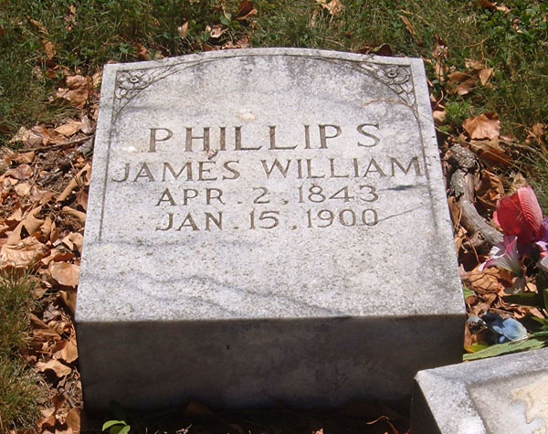 James William Phillips Gravestone