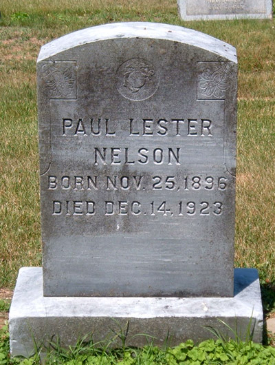 Paul Lester Nelson Gravestone