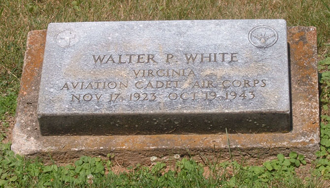 Walter P. White Gravestone