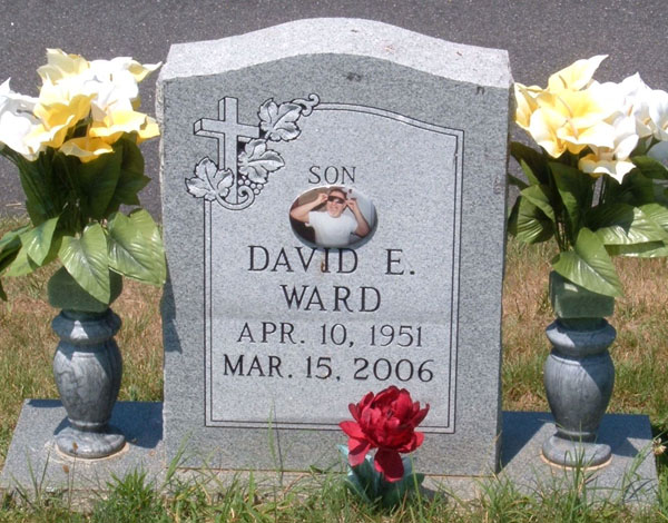 David E. Ward Gravestone