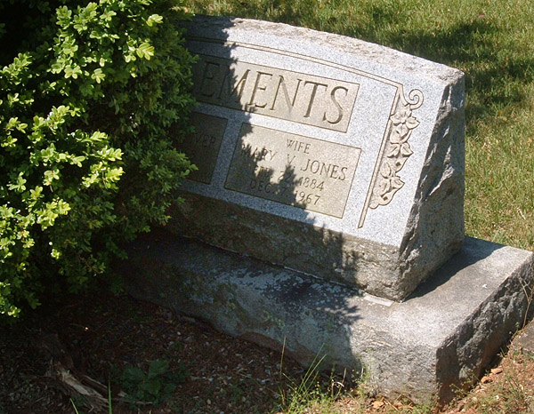 Mary V. Jones Clements