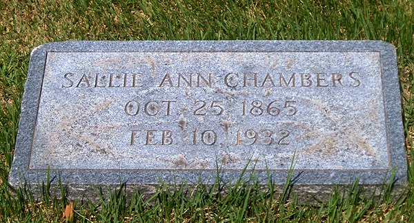 Sallie Ann Chambers 