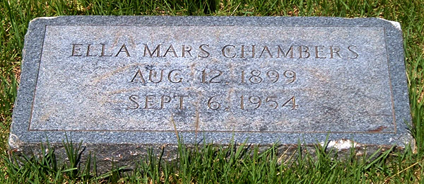 Ella Mars Chambers 