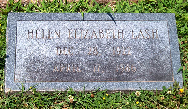 Helen Elizabeth Lash