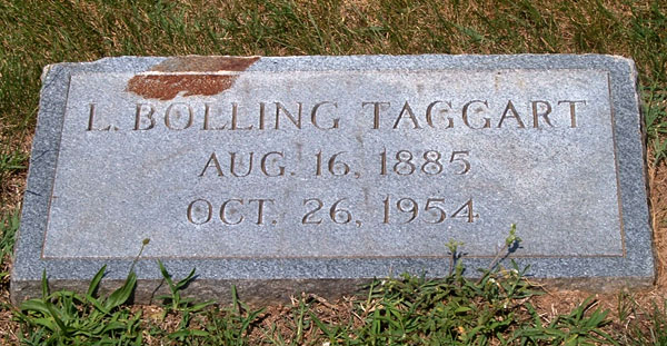 L. Bolling Taggart Gravestone