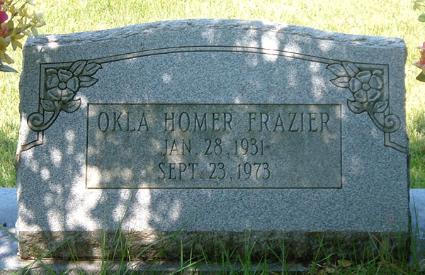 Okla Homer Frazier