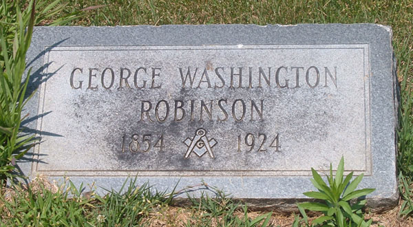 George Washington Robinson Gravestone