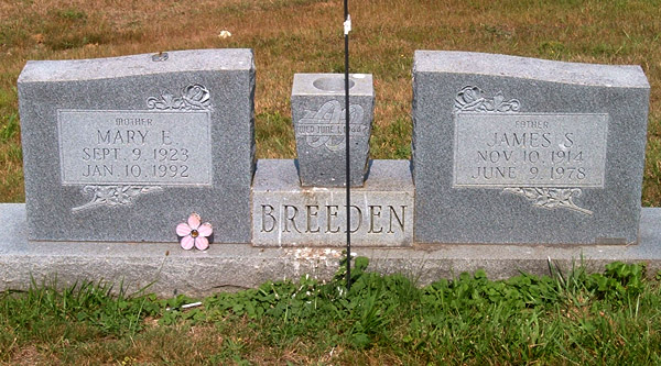 James S. Breeden and Mary E. Breeden