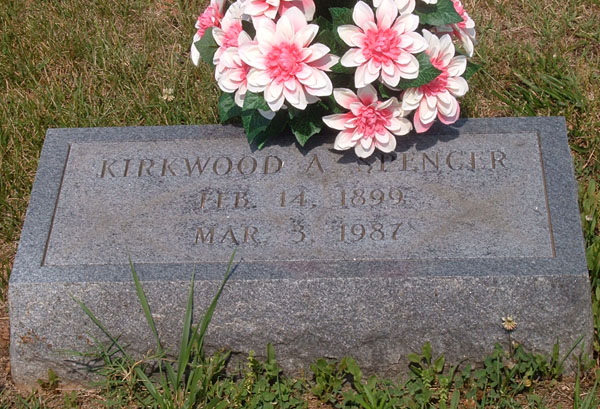 Kirkwood A. Spencer Gravestone