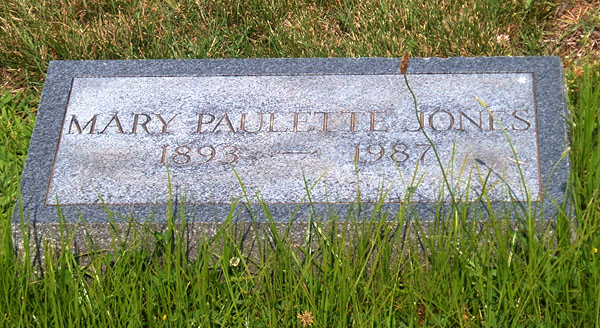 Mary Paulette Jones
