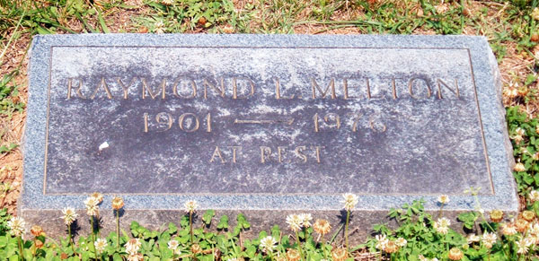 Raymond L. Melton Gravestone