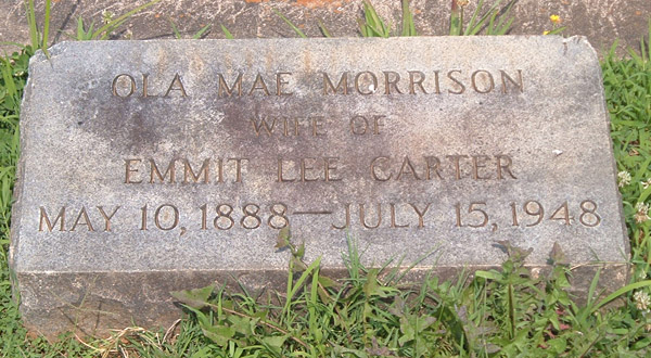 Ola Mae Morrison Carter