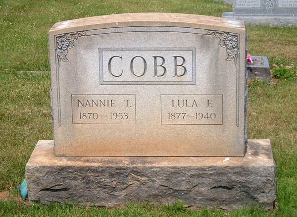 Lula F. Cobb and Nannie T. Cobb