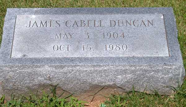 James Cabell Duncan