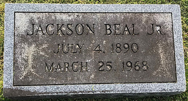 Jackson Beal, Jr.
