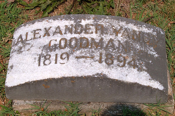 Alexander Yancy Goodman