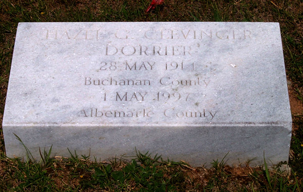Hazel G. Clevinger Dorrier