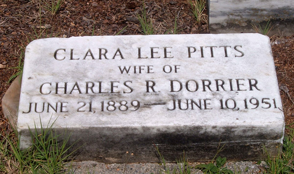 Clara Lee Pitts Dorrier