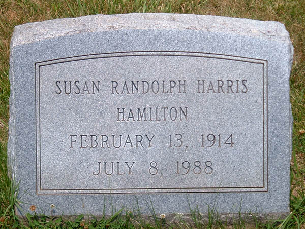 Susan Randolph Harris Hamilton