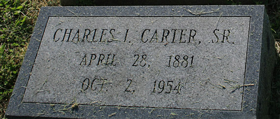 Charles I. Carter, Sr.,