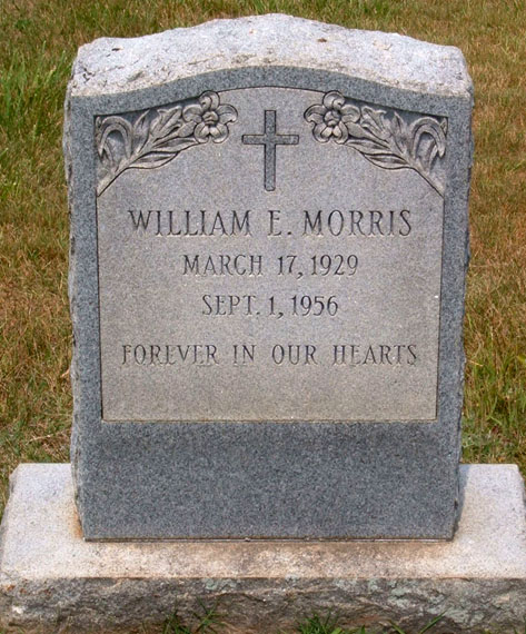 William E. Morris Gravestone, Scottsville Cemetery