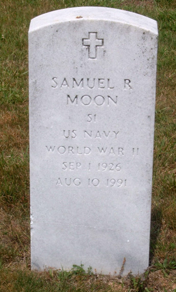 Samuel R. Moon Gravestone