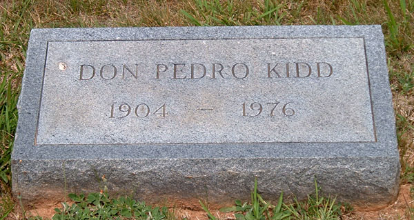 Don Pedro Kidd