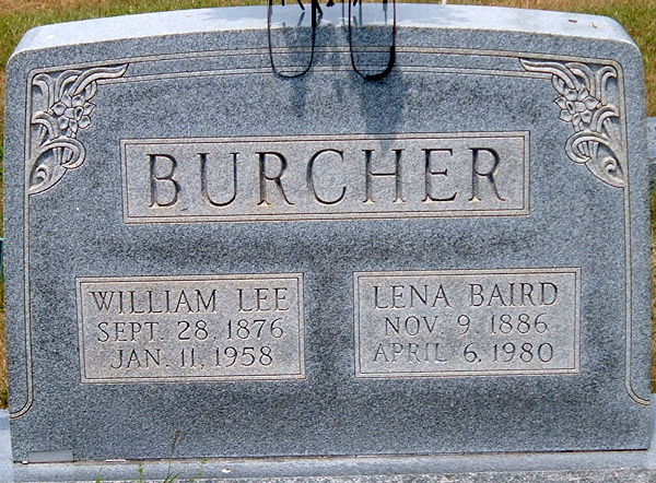 William L. Burcher and Lena Baird Burcher