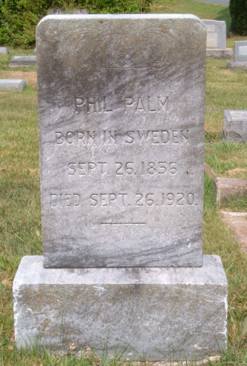 Phil Palm Gravestone