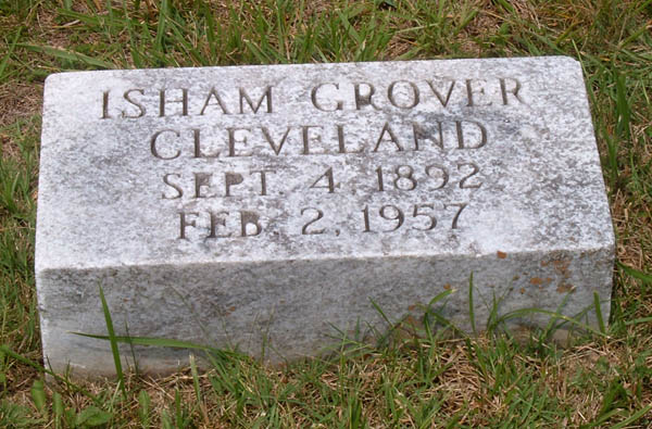 Isham Grover Cleveland