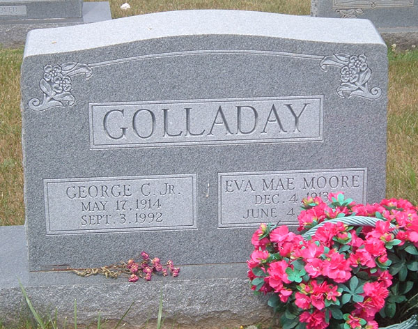 George C. Golladay, Jr., and Eva Mae Moore Golladay 