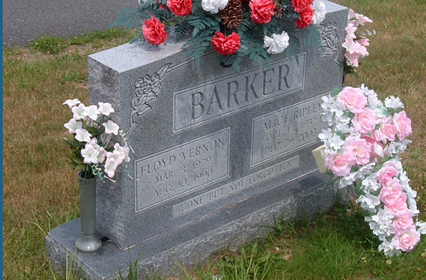 Floyd Vernon Barker and Alice Ripley Barker