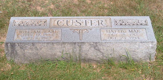 Hattie Mae Custer and William Earl Custer